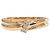 Autre Marque Bandring aus 18K Roségold mit Diamant
