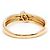 Autre Marque Bandring aus 18K Roségold mit Diamant - Ansicht 3