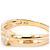 Autre Marque Bandring aus 18K Roségold mit Diamant - Ansicht 4