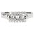 Autre Marque Platin-Ring mit Diamant