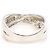 Autre Marque PT900 Platin-Ehering mit Diamant - Ansicht 3
