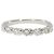 Autre Marque PT900 Platin-Bandring mit Diamant