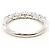 Autre Marque PT900 Platin-Bandring mit Diamant - Ansicht 3