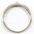 Autre Marque Platin-Ehering mit Diamant - Ansicht 2