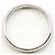 Autre Marque Platin-Bandring mit Diamant - Ansicht 2