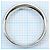 Autre Marque Platinbandring PT850 mit Diamant - Ansicht 6