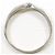 Autre Marque Platin-Ehering mit Diamant - Ansicht 2