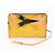 Ribbon Borsa a tracolla in pelle Prada con logo Triangle e motivo a nastro