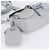 Borsa a tracolla Prada in pelle e nylon - vista 4