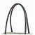 Prada Triangle Logo Leder Canvas Tote Bag - Ansicht 2