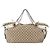 Gucci GG Canvas Bamboo Bar Ledertote