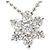 Autre Marque Collana in platino e diamanti