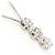 Autre Marque Collana elegante in platino con diamante - vista 2