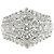 Autre Marque Platin-Diamant-Ehering