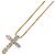 Autre Marque Collana in oro rosa 18K con diamante
