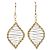 Autre Marque Orecchini a goccia in oro 18K
