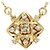 Autre Marque Collana in oro giallo 18K con diamante