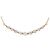Autre Marque Collana in oro rosa 18K e diamanti