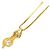 Autre Marque Collana in oro giallo 18K con diamante - vista 3