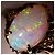 Autre Marque Ringband aus 18K Gelbgold mit Opal - Ansicht 2