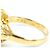 Autre Marque Ringband aus 18K Gelbgold mit Opal - Ansicht 5