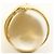 Autre Marque Ehering aus 18K Gelbgold mit Diamant - Ansicht 3