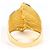 Autre Marque Ehering aus 18K Gelbgold mit Diamant - Ansicht 4
