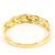 Autre Marque Ehering aus 18K Gelbgold mit Diamant - Ansicht 3