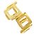 Autre Marque Ring Band aus 18K Gelbgold