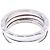 Bulgari Bvlgari B.zero 2-Band Ring in Weißgold - Ansicht 7