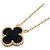 Collana Pendente Van Cleef & Arpels Vintage Alhambra Onyx