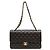 Borsa a tracolla Chanel Black Caviar Double Flap