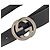 Gucci 114984 Interlocking G Black Leather Belt - view 4