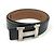 Hermès HERMES Constance Wendelgürtel 90 Black