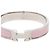 Hermès Clic H Armband PM schmal, rosa Emaille - Ansicht 4