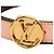 Louis Vuitton LV Circle Wendegürtel aus braunem Monogramm und Leder - Ansicht 5