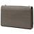 Autre Marque Saint Laurent Gray Medium Croc Embossed Leather Monogram Kate Tassel Crossbody - vista 2