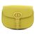 Borsa a tracolla Bobby Dior Medium in pelle di vitello gialla