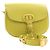 Borsa a tracolla Bobby Dior Medium in pelle di vitello gialla - vista 11