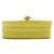 Borsa a tracolla Bobby Dior Medium in pelle di vitello gialla - vista 3