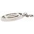 Portachiavi e charm logo Cartier in argento e ottone - vista 3