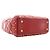 Dior Mini Lady Dior Supple in pelle d'agnello Cannage rossa borchiata - vista 12
