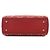 Dior Mini Lady Dior Supple in pelle d'agnello Cannage rossa borchiata - vista 3