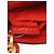 Dior Mini Lady Dior Supple in pelle d'agnello Cannage rossa borchiata - vista 7