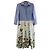 Autre Marque Sara Roka Baumwollkleid floral bestickt