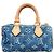 Borsa a mano Louis Vuitton Monogram Denim Nano Speedy - vista 9