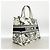 Christian Dior Canvas Tote Bag in Schwarz und Elfenbein - Ansicht 2
