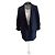 Mango Blazer negro de poliéster
