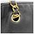 Borsa a tracolla Chanel in vitello martellato nero - vista 14
