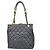 Borsa Tote Chanel in pelle di vitello granulata nera